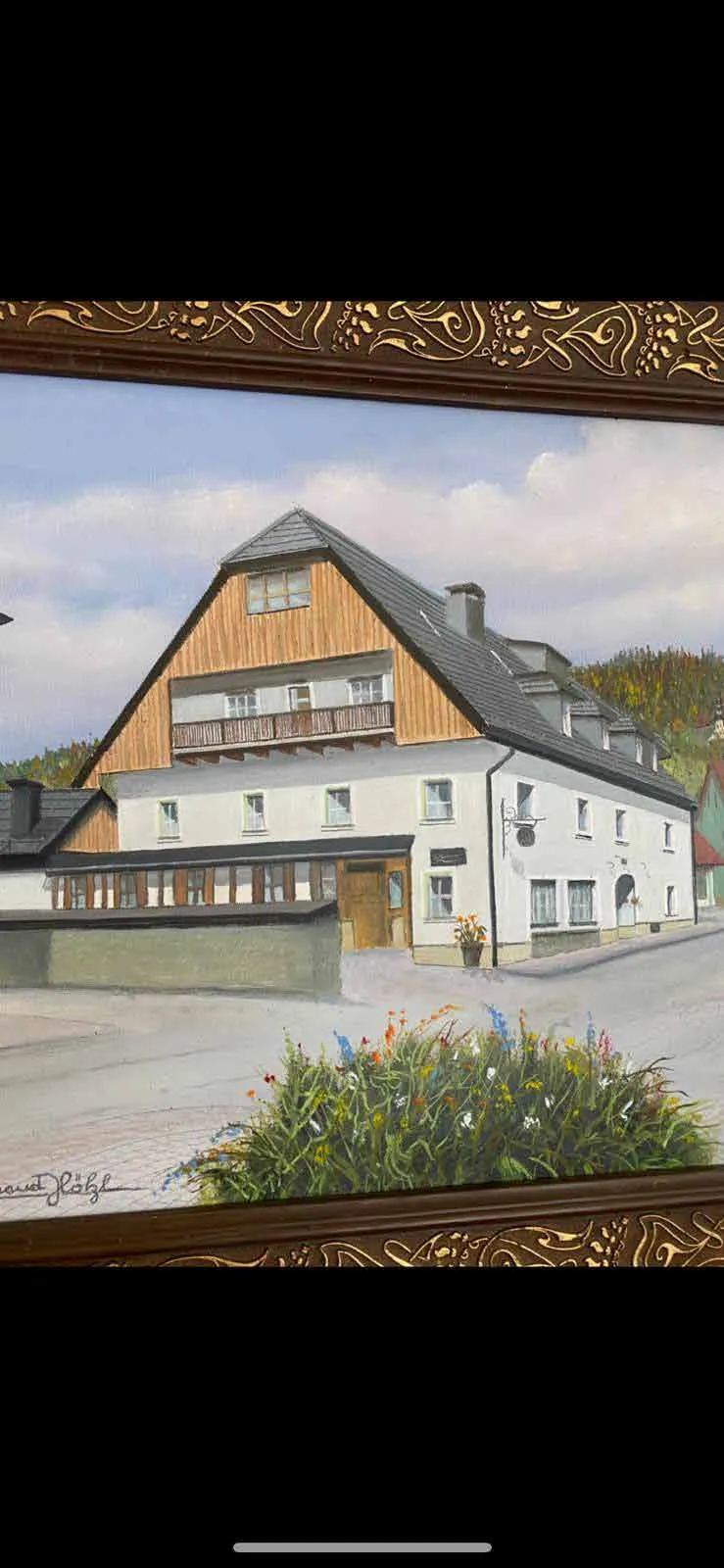 Gemälde des Gutshauses
