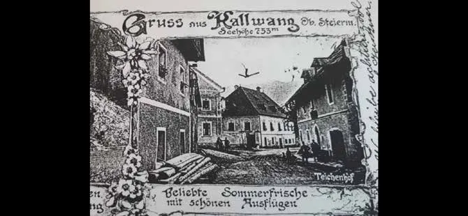 Historische Postkarte: Gruss aus Kalwang